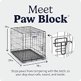 MidWest Homes for Pets 24-Inch iCrate Folding Dog Crate with Divider Panel view 5