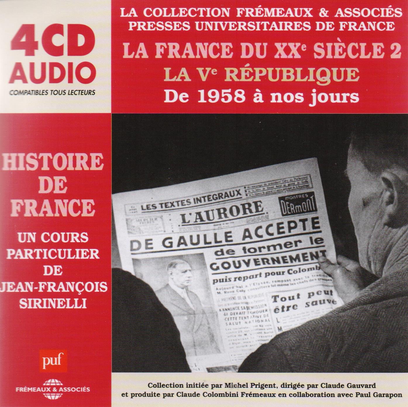 La France Du XX Siecle 2 - La V Republique (4CD)
