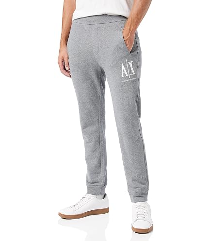 Armani Exchange Men's Icon Project Embroidered Zip Up Hooded