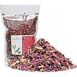 Organic Rose Flower Rose Petals Tea caffeine free herbal tea (Organic Rose Flower 4 OZ)