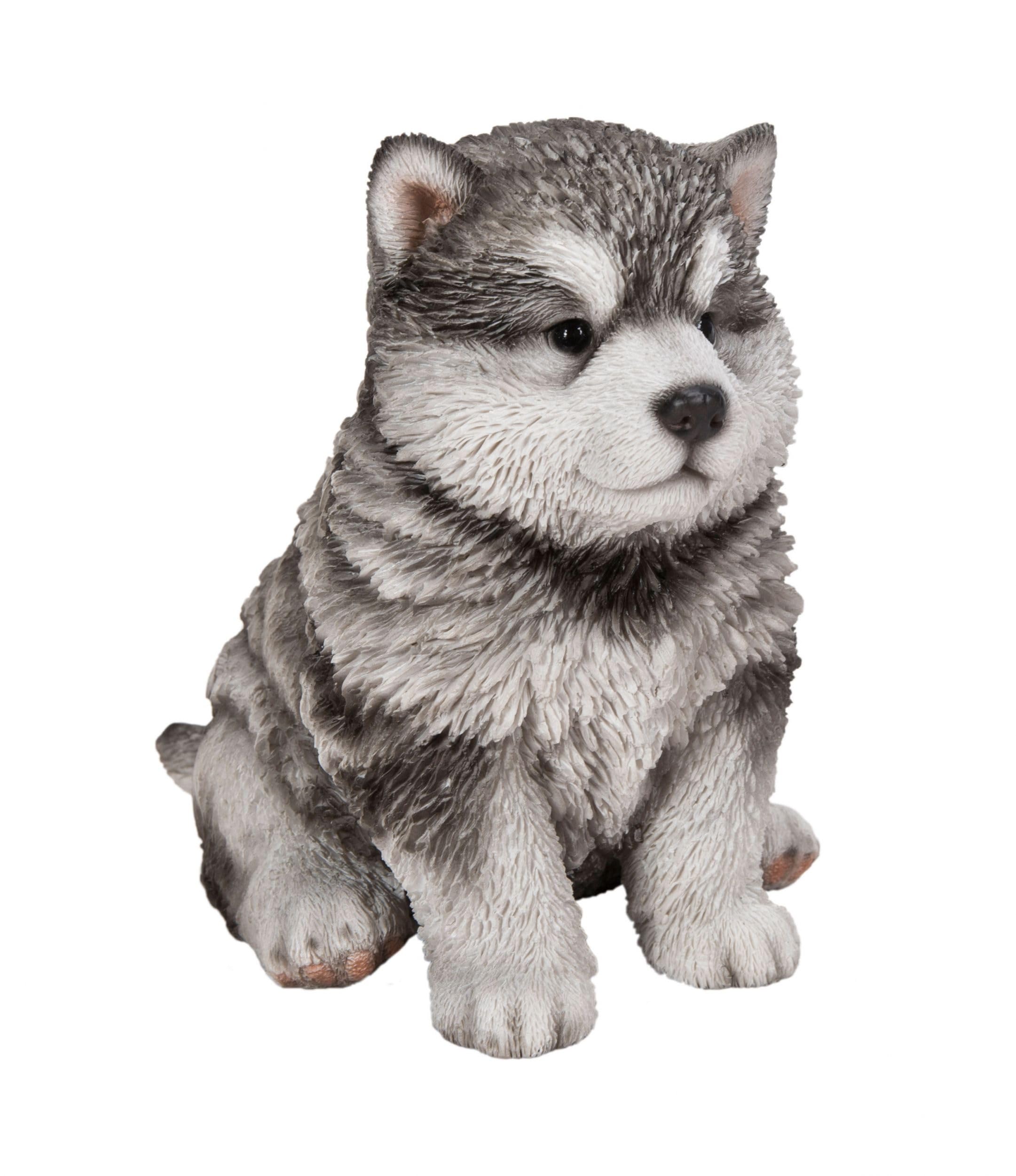 Vivid Arts Pet Pal Malamute Puppy Highly Detailed Home or Garden Decoration (PP-MALM-F)