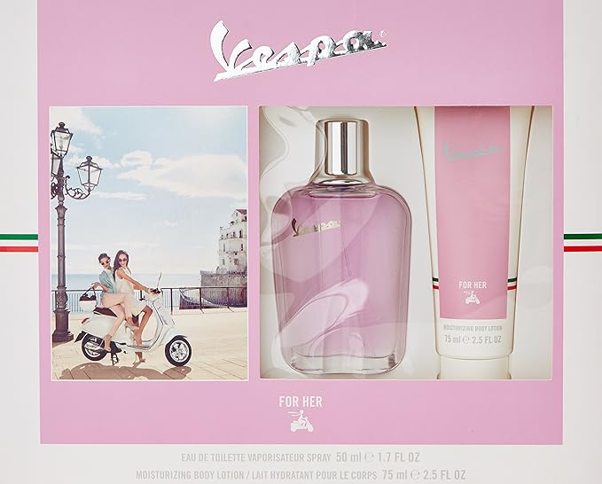 Vespa Set para Mujer Agua de Colonia, 50 ml y Locion Corporal ...