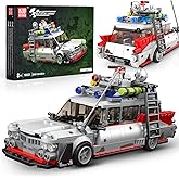 Mould King Ghost Buster ECO-1 Building Blocks for Boys Age 8-12&Ghost Car Movie Fans, Creative Classic Cars 10021 Cool Vehicl
