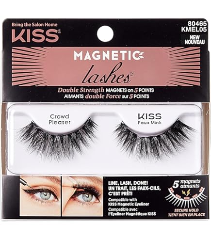Faux Cils Magnétique Faux cils 3D Réutilisables sans Colle Faux cils