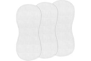 Hahafelt 3 Pcs Changing Pad Liners Fits in Peanut Shape Changing Pad Waterproof Diaper Mats Organic Cotton Peanut Mats are Wa