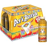 AriZona Mucho Mango | Fruit Juice Cocktail | 16 Fl Oz (12 Pack)