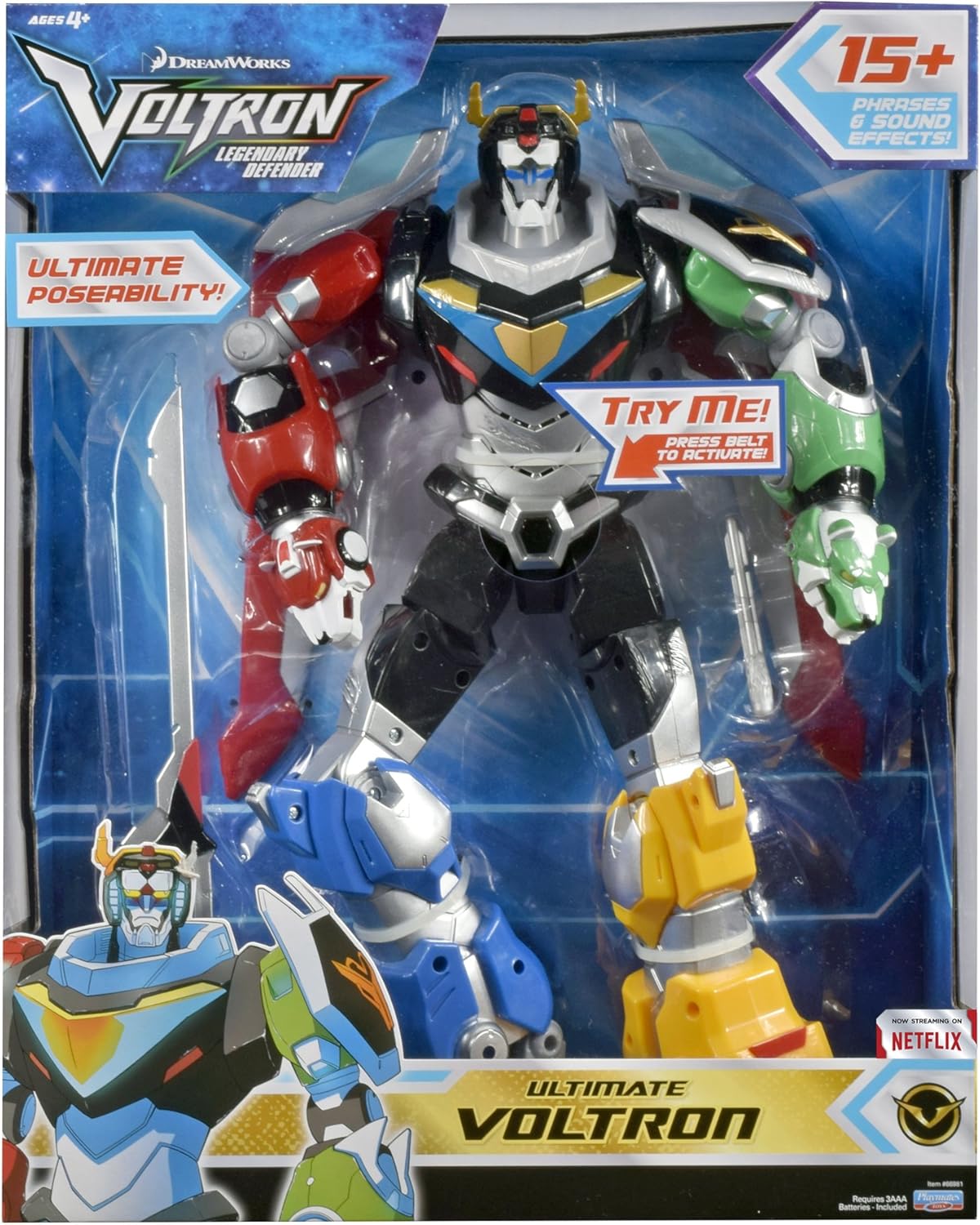 voltron ultimate 14 electronic figure