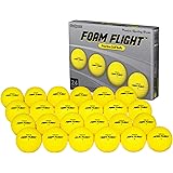 GoSports Foam Flight Practice Golf Balls - Pack of 24 Limited Flight Training Balls -Choose Between Classic White or Hi-Vis Y