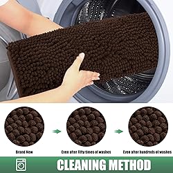 IM HOME Durable Chenille Absorbent Outoor Doormat