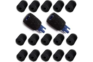 POMEYARD for Polaris Pool Cleaner Parts 15 Pack Polaris 280 Part Sweep Pro Sweep Scrubbers Replacement 2 Hose Tail Scrubber Cleaner Pool Tail Scrubber 280 360 380 180 480 3900
