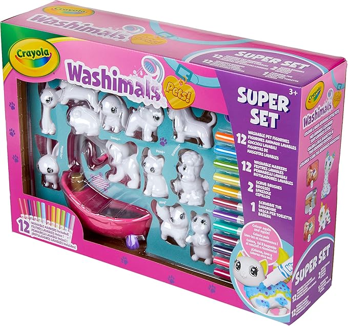 washimals crayola toys