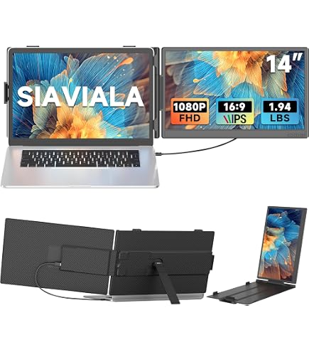 NexPad USB-C Portable Monitor for Laptop. 12 inch FHD 1080P IPS