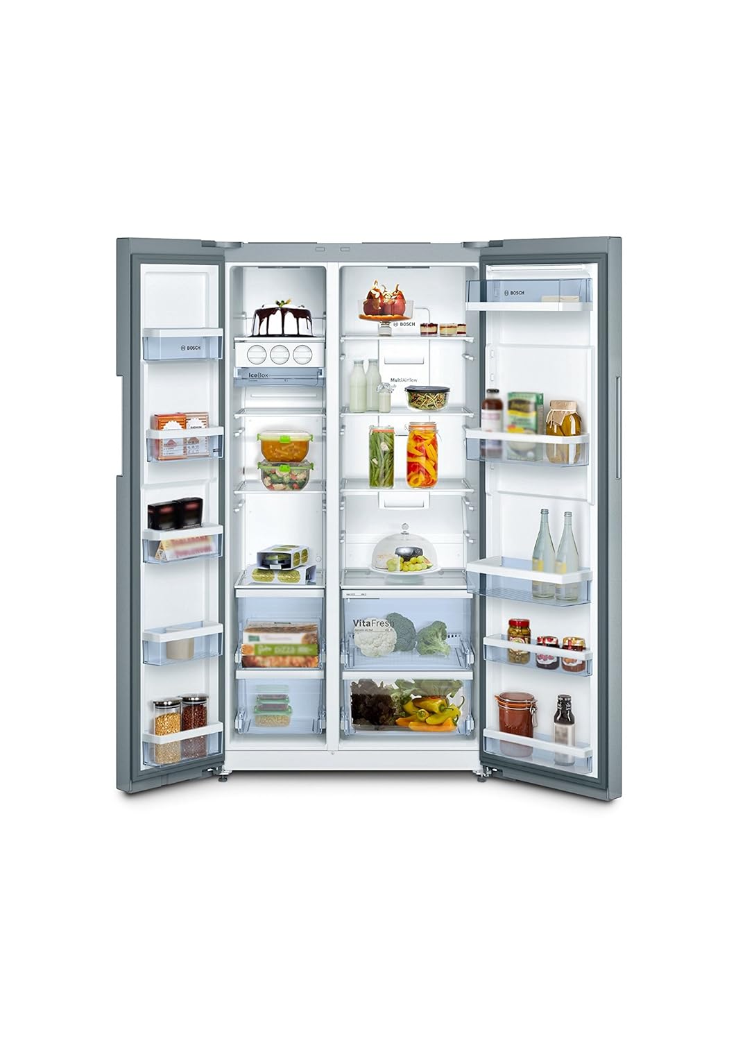 Stainless Steel SidebySide Refrigerator 661 L Frost Free with