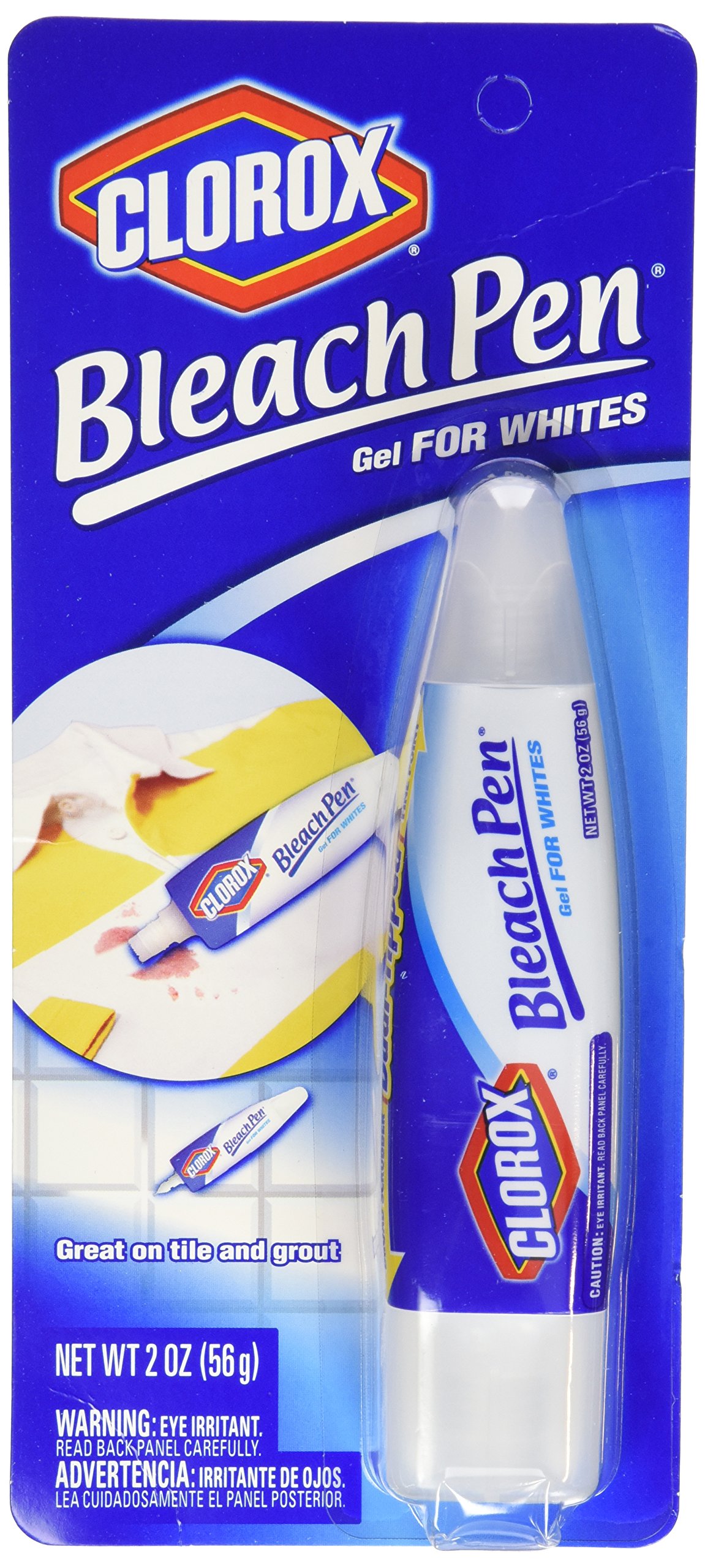 Clorox Bleach Pen Gel 2 oz (56 g) Pack of 4 Free Shipping 785927457396
