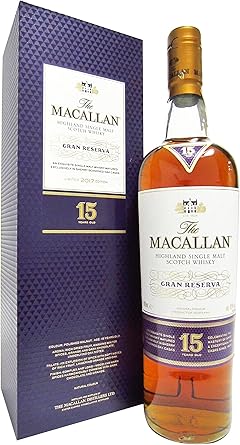 The Macallan 15 Year Old Gran Reserva Single Malt Whisky Amazon Co Uk Beer Wine Spirits