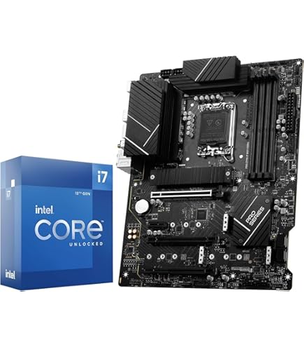 Amazon.com: MICRO CENTER CPU Motherboard Intel i7-12700K 12