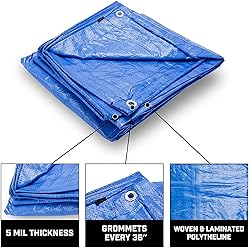 Grizzly Tarps by B-Air 12' x 16' Large