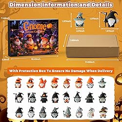 Gnome Advent Calendar 2025,Halloween Countdown