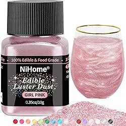 NiHome Edible Food-Grade Glitter Powder Glimmer