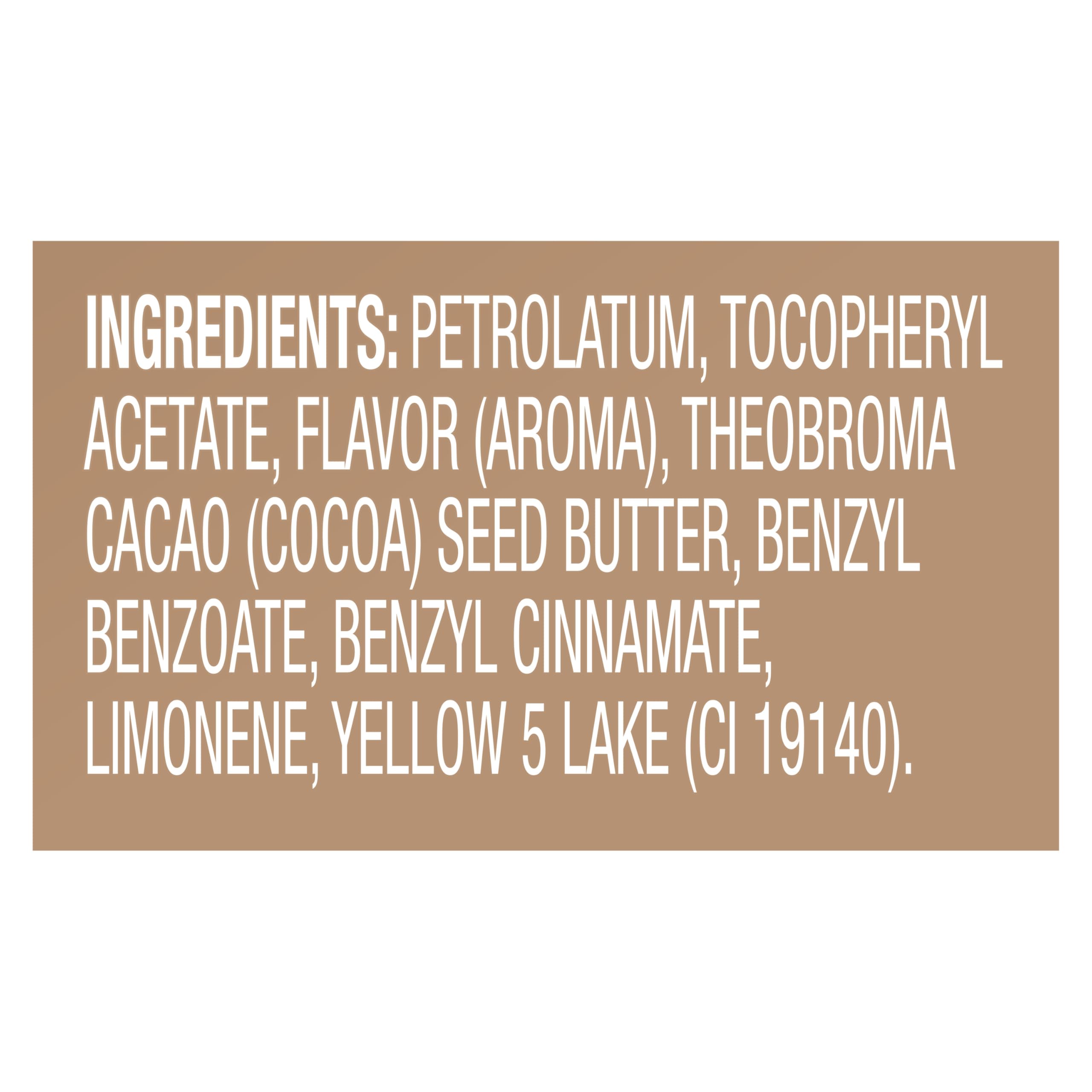 Vaseline Lip Therapy Lip Balm Mini 2 Pack Cocoa Butter For Dry Cracked Skin 0.25 oz