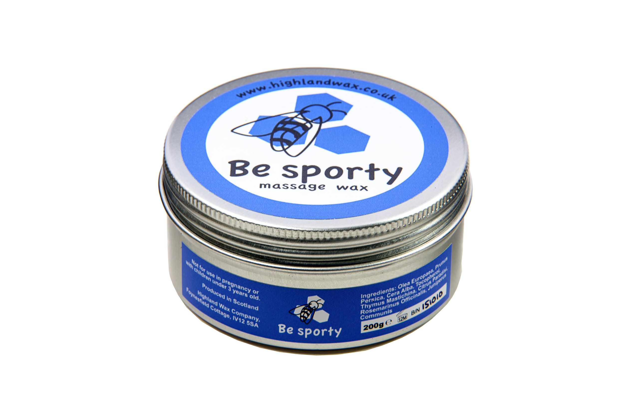 Be Sporty Massage Wax (200g)
