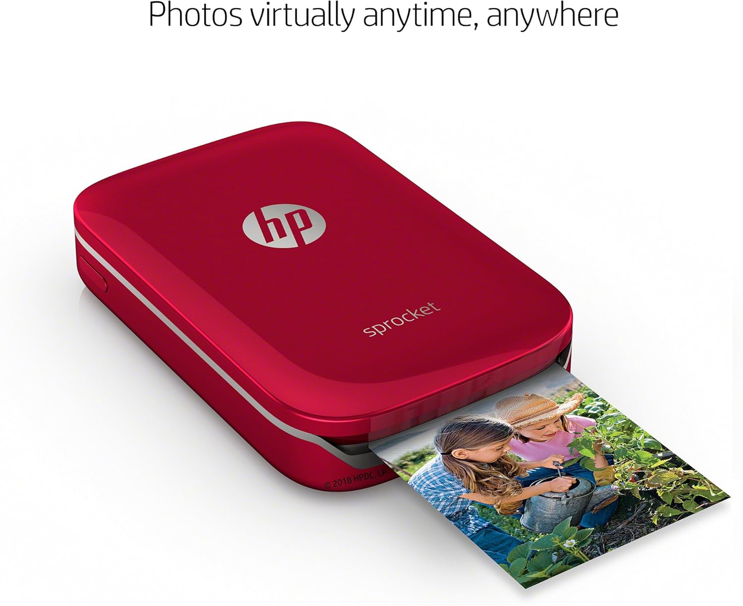 HP 2×3″ Premium Zink Photo Paper (50 Sheets) Compatible with Sprocket Portable Photo Printer