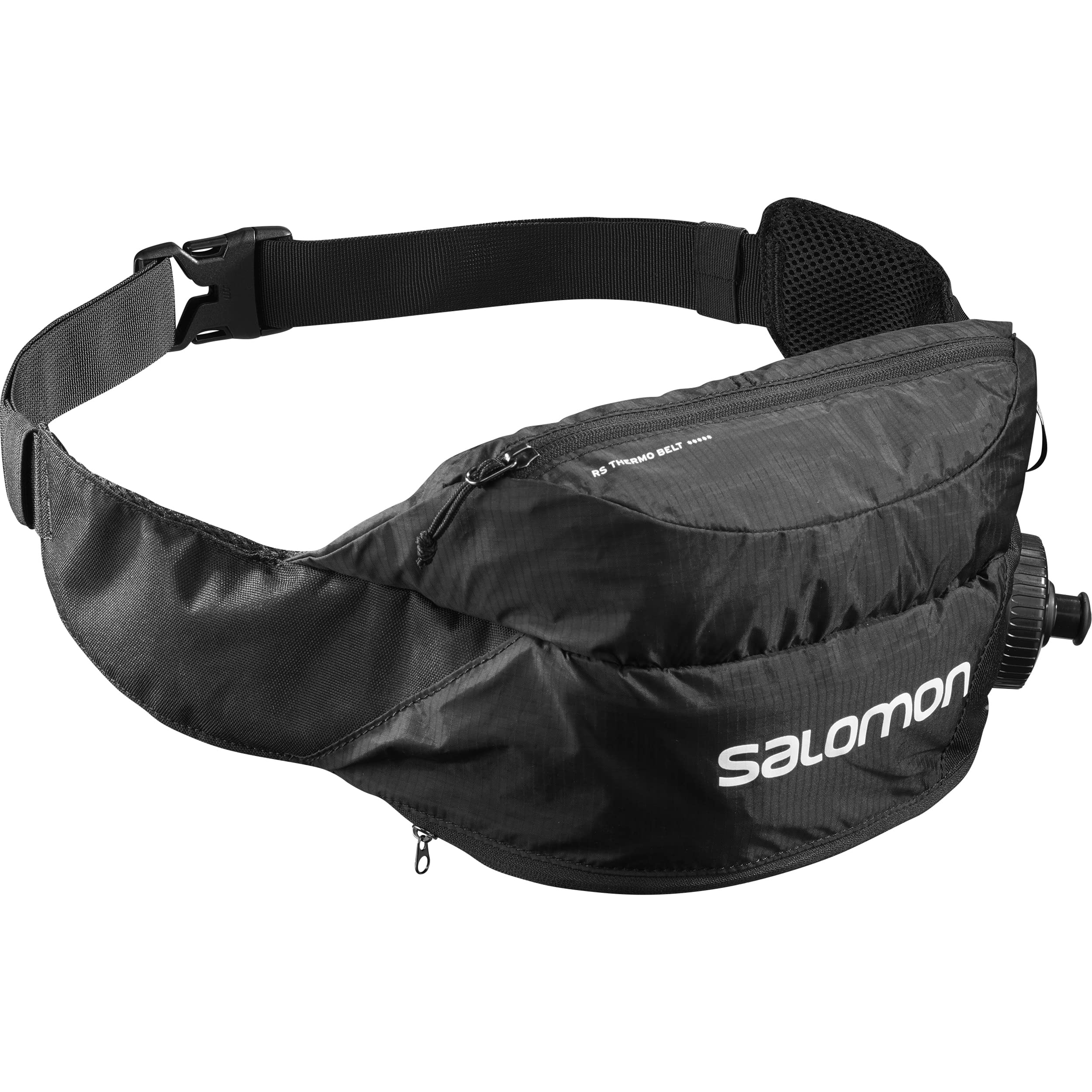 SALOMON Comfortable and Practical Belt, 700 ml Flask Included, Black, NS, LC1173000