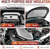 FLASLD Thermal Block Heat Shield Reflective Aluminum 40x80 Inch view 5