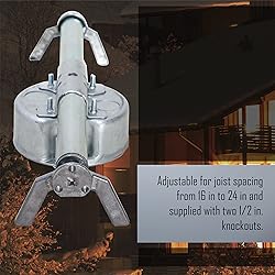 Hubbell Raco 936 4 in. Round Retro-Brace Ceiling