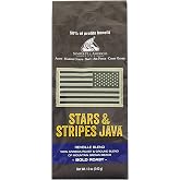 Stars &amp; Stripes Java Coffee (Bold Roast &amp; Ground, 12-ounce)