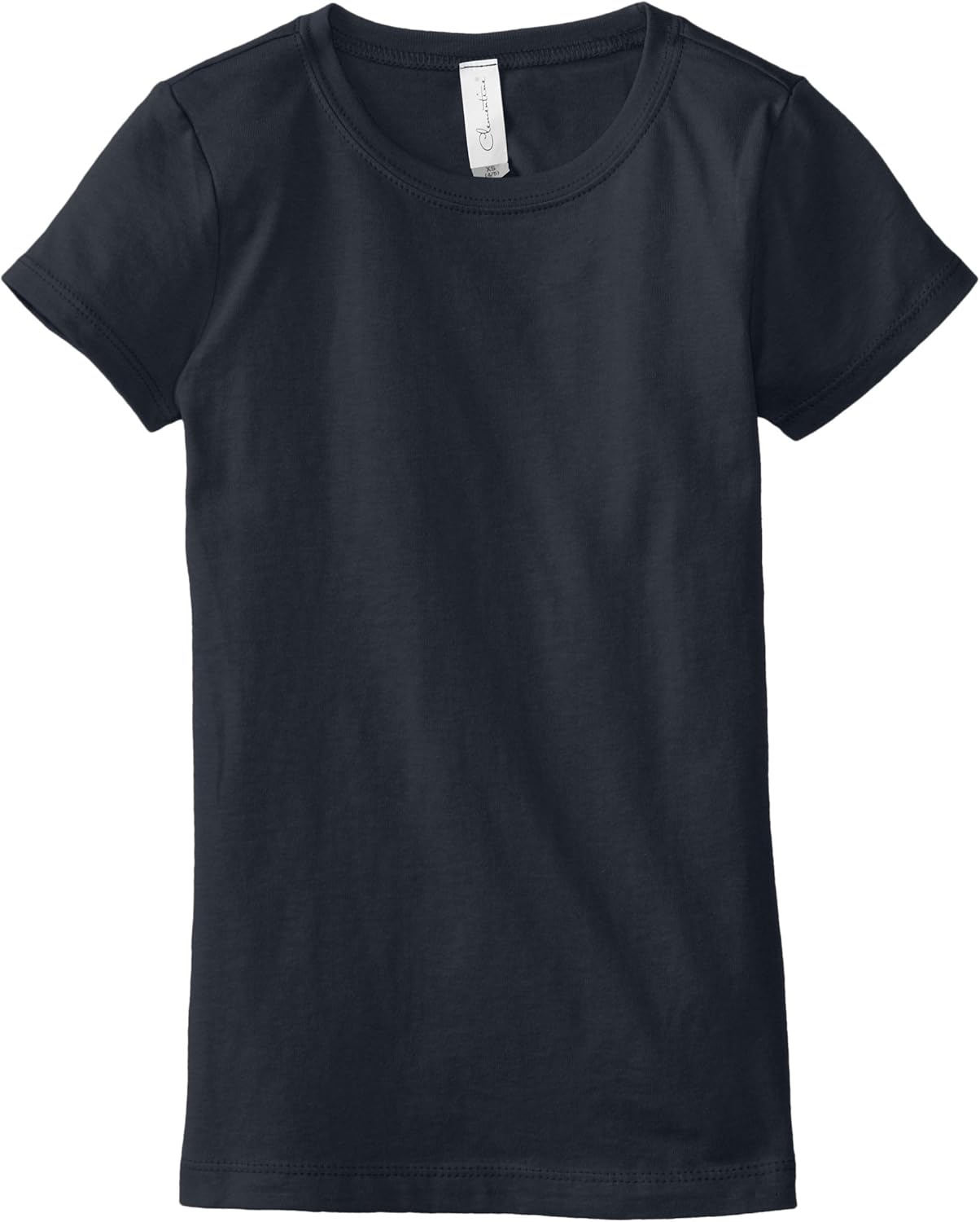 Clementine Girls' T Crew Neck 100% Soft Cotton Short Shirts Tees Assorted Colors: Clothing