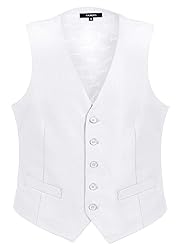 Gioberti Men's Formal Suit Vest Fit for Business or
