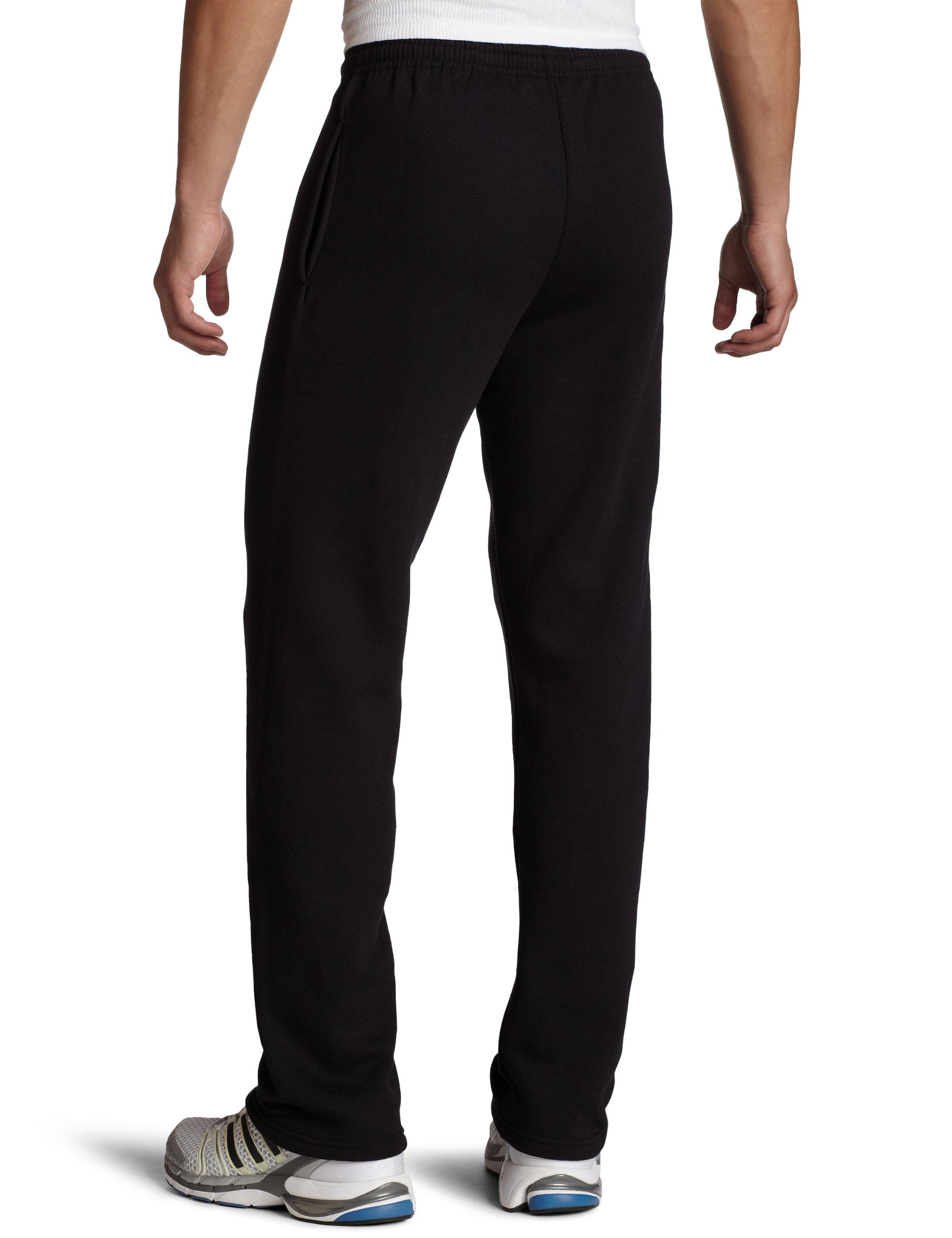 Russell Athletic Men's Dri Power Fleece Open Bottom Sweatpants with Pockets, Relaxed Fit, Moisture Wicking
