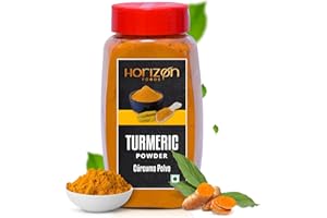 Horizon Foods Premium Turmeric Powder Vibrant Ground Turmeric for Cooking with Curry, Ginger, Cumin, Coriander & Wellness Blends (100g)