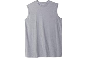 KingSize Men's Big & Tall Shrink-Less Lightweight Muscle T-Shirt