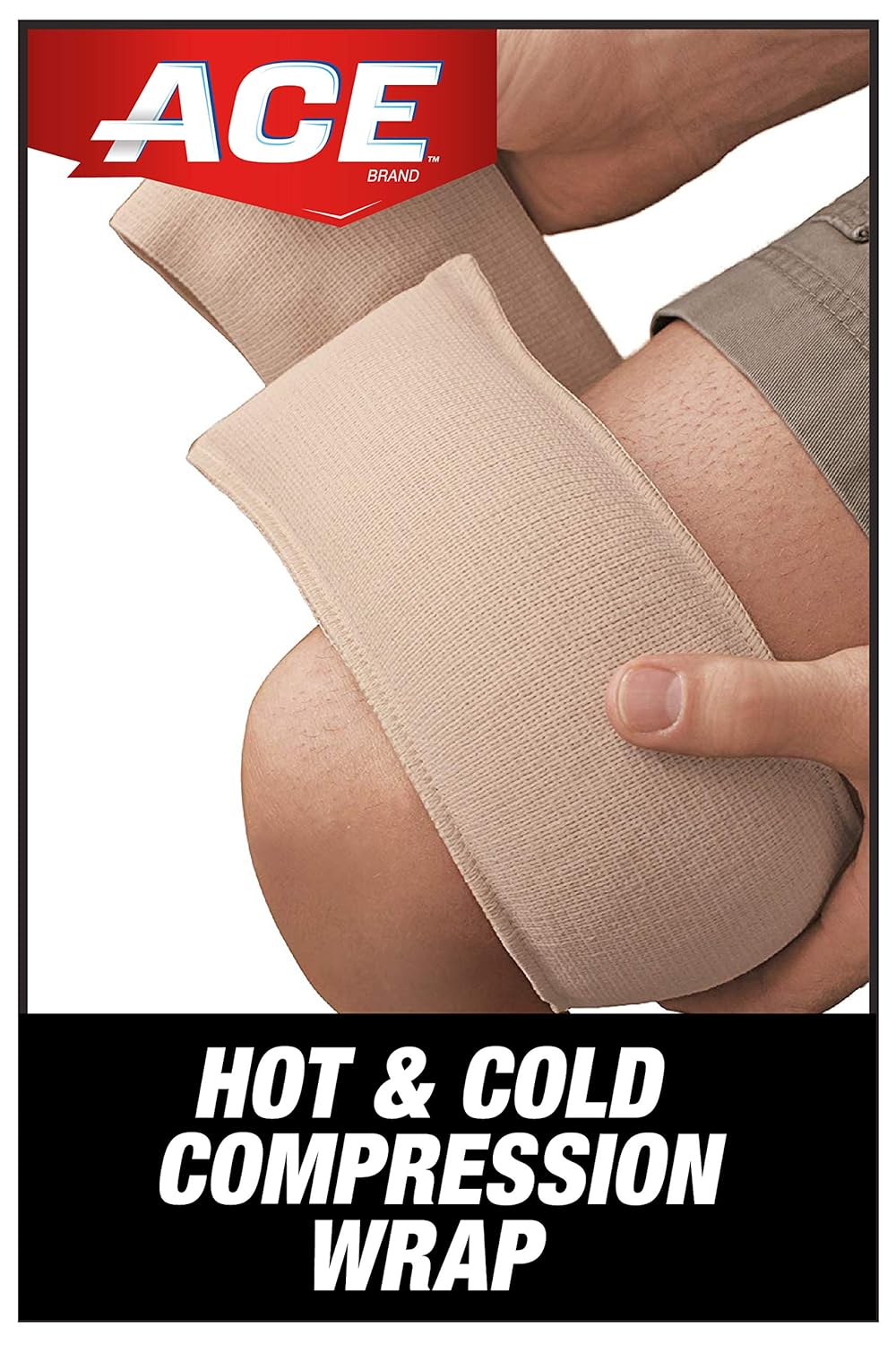 Ace Knitted Cold/Hot Compress Wrap, Reusable, America's Most Trusted