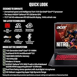 Acer Nitro 5 AN517-54-79L1 Gaming Laptop | Intel