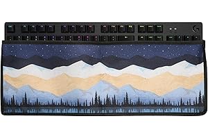 kwmobile Keyboard Dust Cover Compatible with Logitech G512/G513 Carbon Tactile/Linear/GX Blue Cover - 19.1 x 6.1 inches (48.4