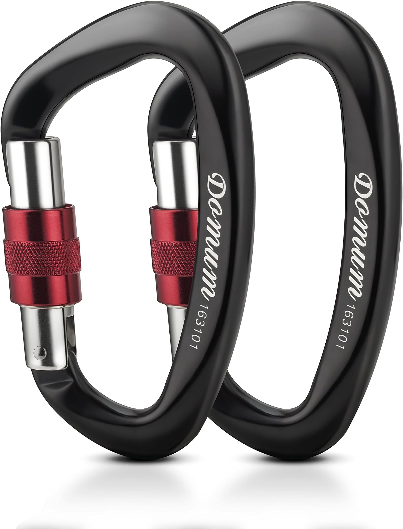 Domum Small Locking Carabiner Clips,Holds Max.1200 Kg