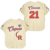 Men Criollos Caguas #21 Roberto Clemente Baseball Jersey Puerto Rico Jerseys Stitched