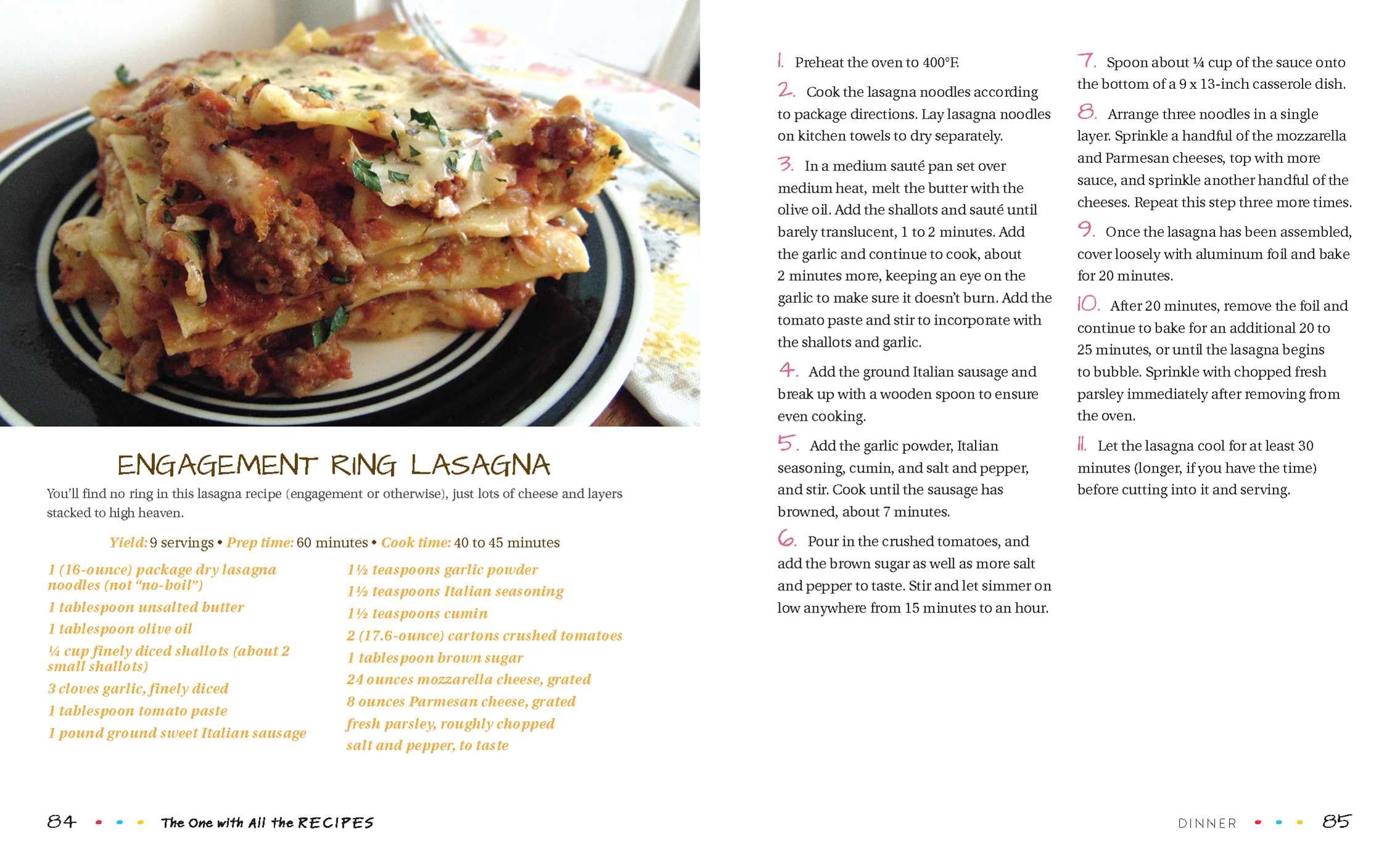 The One with All the Recipes: An Unofficial Cookbook for Fans of Friends