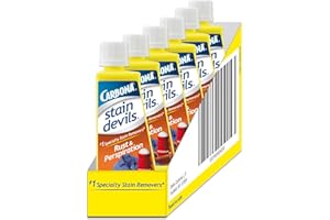 Carbona Stain Devils® #9 – Rust & Perspiration | Professional Strength Laundry Stain Remover | Multi-Fabric Cleaner | Safe On Skin & Washable Fabrics | 1.7 Fl Oz, 6 Pack