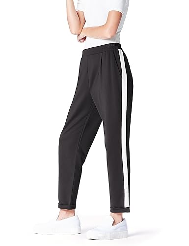 find. Sporthose Damen mit weitem Schlag und Sportstreifen