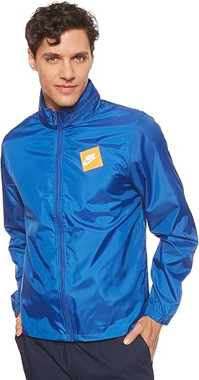 men's nike classic woven hooded jacket