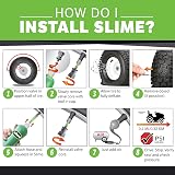Slime 10016 Flat Tyre Puncture Repair Sealant 237 mL Emergency Kit view 5
