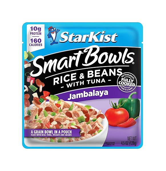 STARKIST SMART BOWLS TUNA, RICE AND BEANS, JAMBALAYA,...