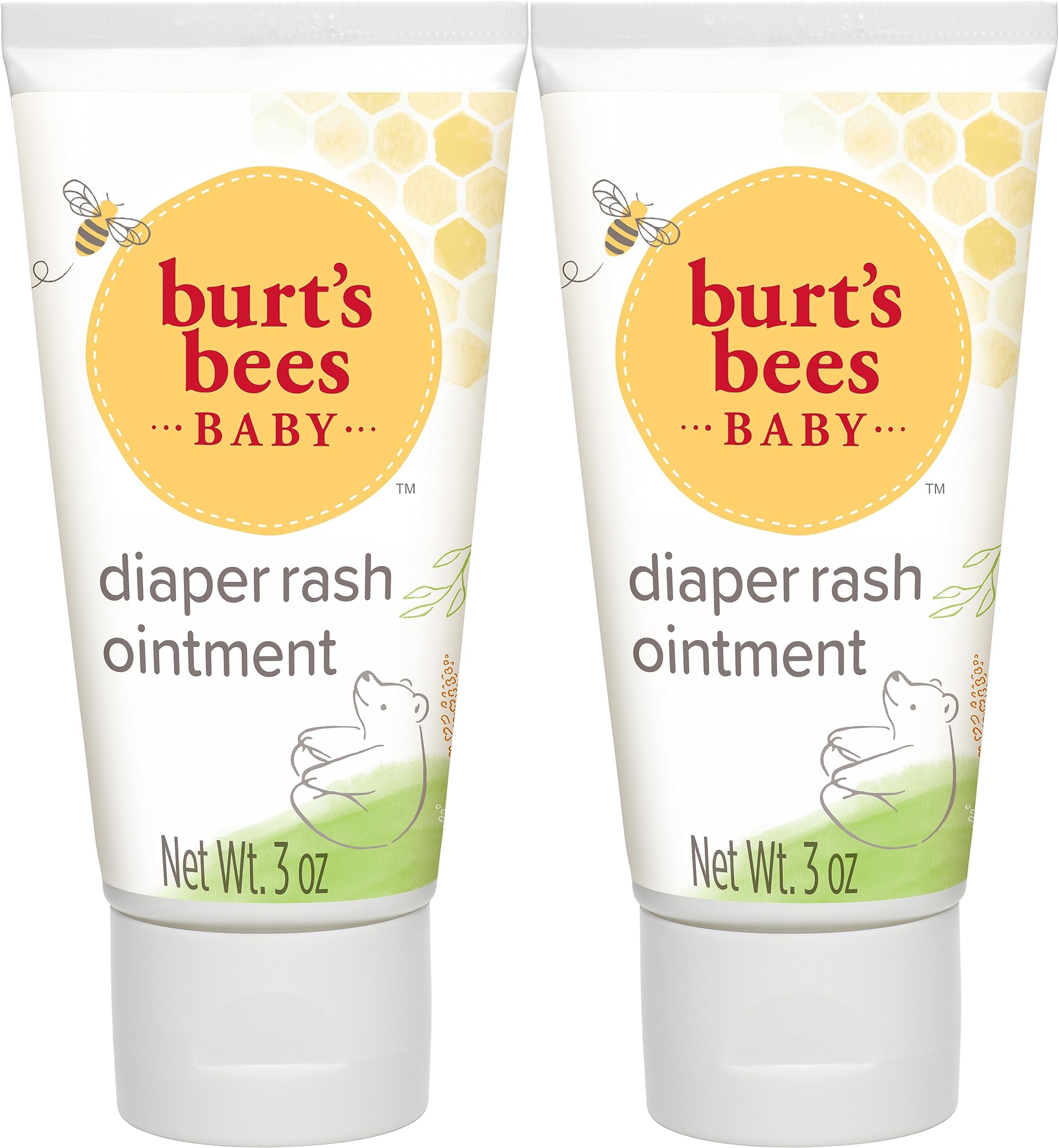 Burt's Bees Baby Diaper Rash Ointment, Maximum Strength, 40 Zinc Oxide