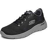 Skechers Men's Arch Fit Summits Ganarte | Casual, Arch Fit, APMA Accepted, Machine Washable, Vegan, Bungee Closure