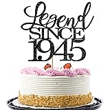 Migeaks Legend Since 1945 Cake Topper 80th Birthday