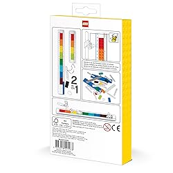 Lego Stationery Buildable Ruler with Minifigure